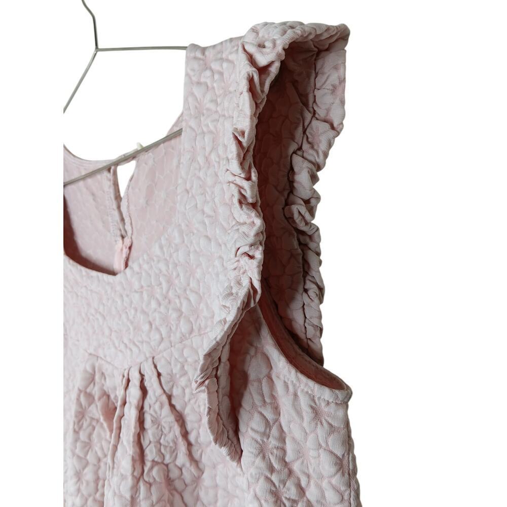 New with Tags Easel TEXTURED DRESS Pink Babydoll Dress SZ S - Picture 7 of 12